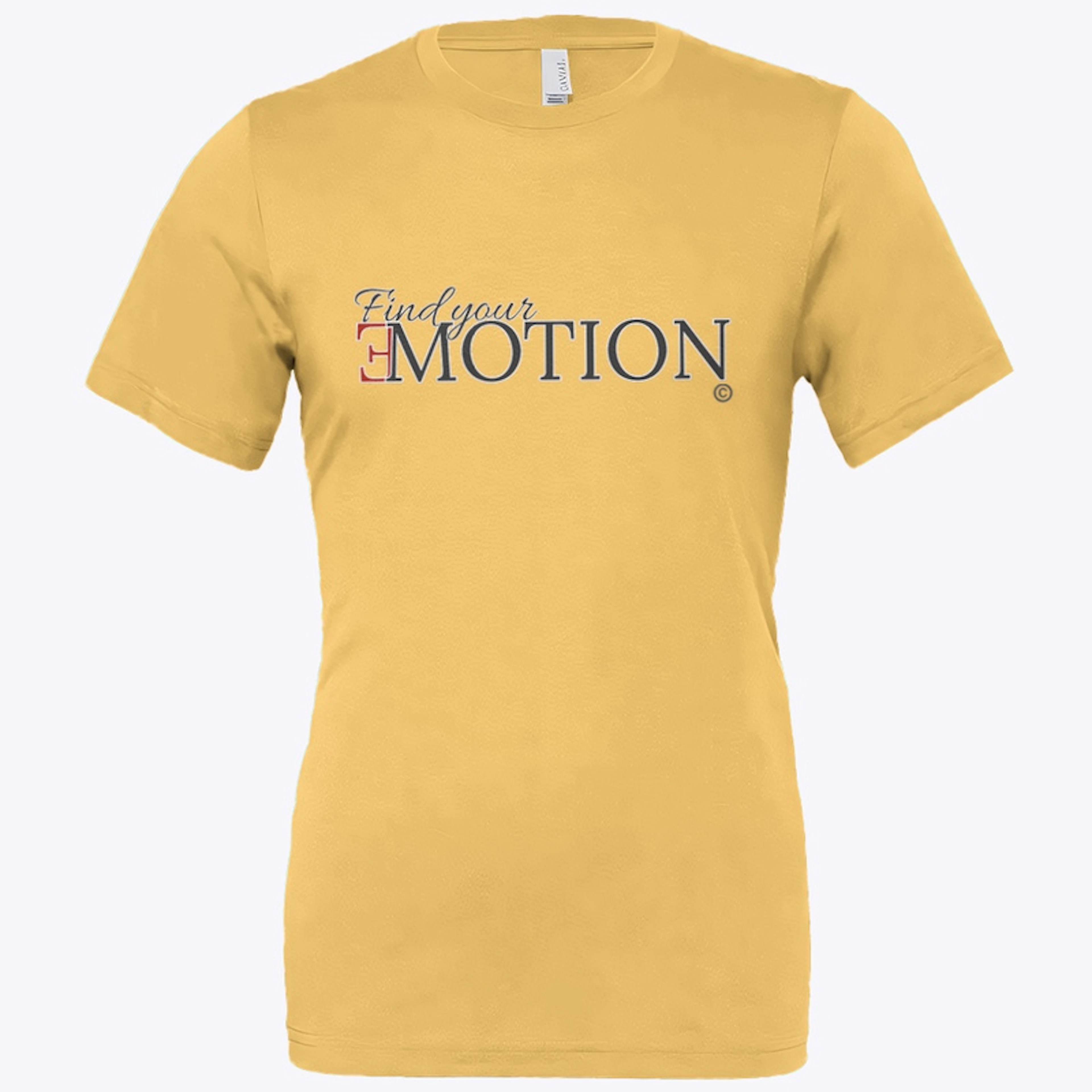 Find your motion mustard tee