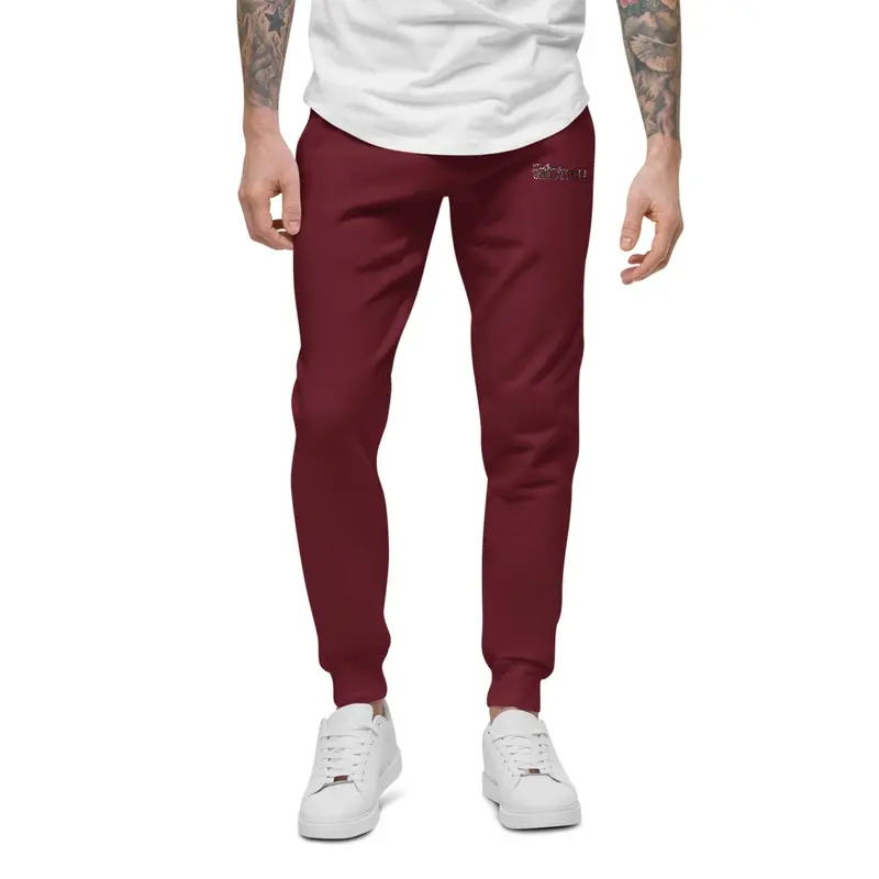 Find your motion burgundy stitch joggers