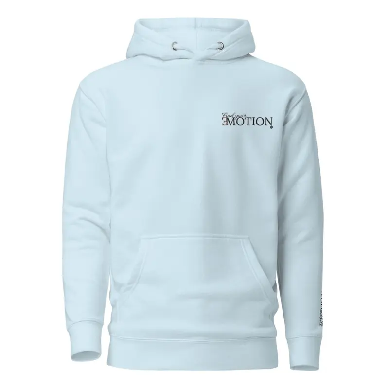 Find your motion lite blue stitch hoodie