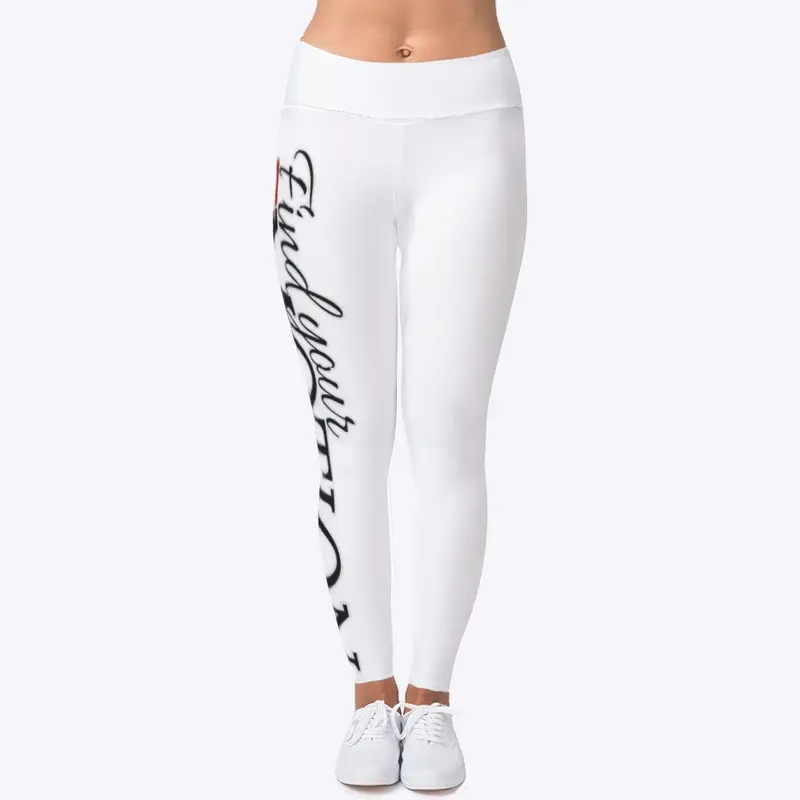 Motion leggings white