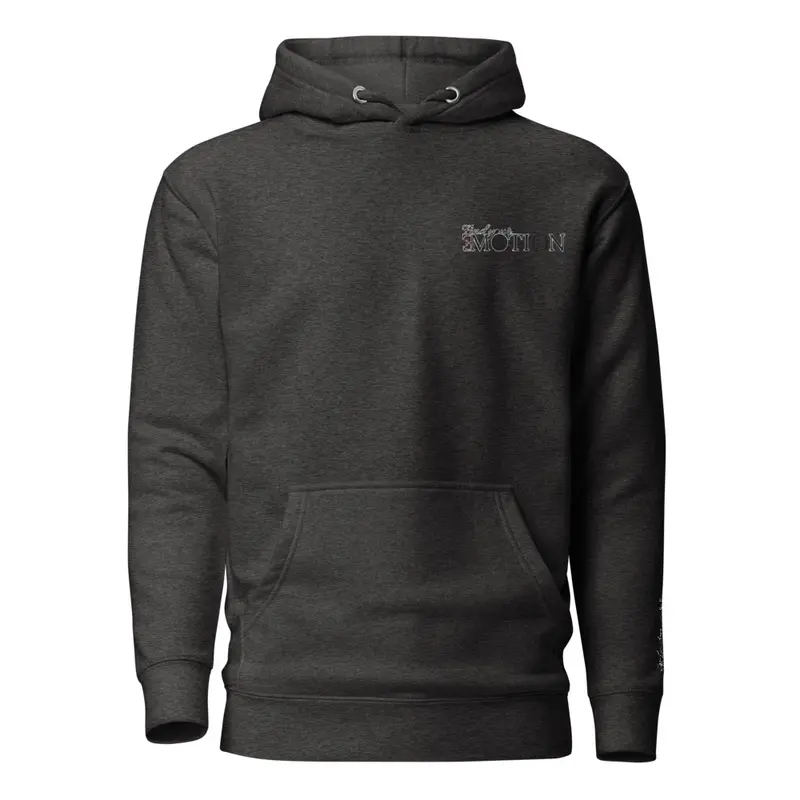 Find your motion charcoal stitch hoodie